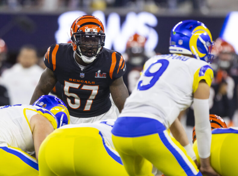 Los Angeles Rams Named Best Trade Fit For Disgruntled AFC Linebacker 3 NFL: Super Bowl LVI-Los Angeles Rams at Cincinnati Bengals