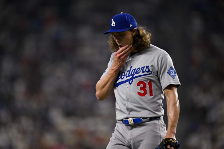 Los Angeles Dodgers Frustration Growing As Tyler Glasnow Struggles To Find Answers 3 MLB: Los Angeles Dodgers at Texas Rangers