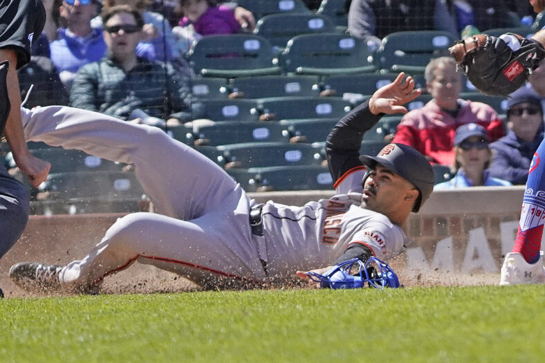 Angels Acquire LaMonte Wade Jr. From Giants in Roster-Depth Move Amid Outfield Uncertainty 3 MLB: San Francisco Giants at Chicago Cubs