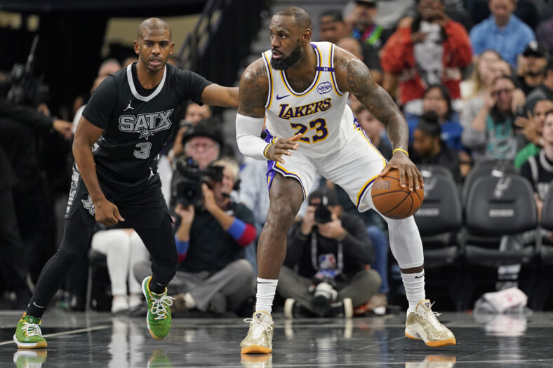 NBA Legend Hints At A Lakers Farewell Tour 14 Years In The Making 3 NBA: Los Angeles Lakers at San Antonio Spurs