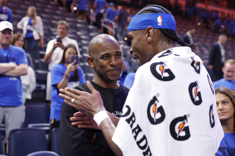 NBA Star Shuts Down Old Lakers Trade Rumors 3 NBA: Playoffs-Minnesota Timberwolves at Oklahoma City Thunder