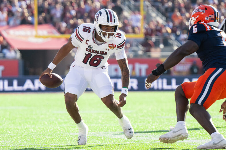 Las Vegas Raiders’ 2025 Draft Strategy Hints At a Big Swing In 2026 3 NCAA Football: Citrus Bowl-South Carolina at Illinois