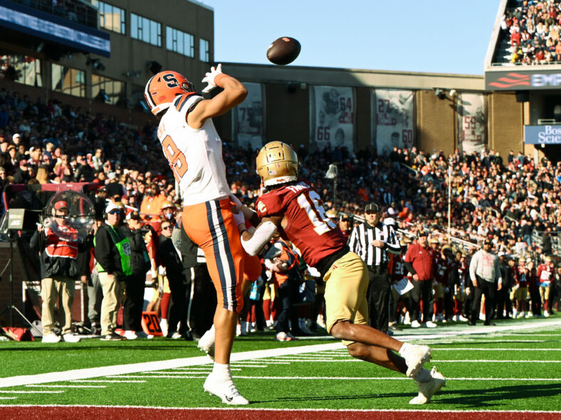 Los Angeles Chargers 5th Round Rookie Dominates Minicamp, Draws Rave Reviews 4 NCAA Football: Syracuse at Boston College