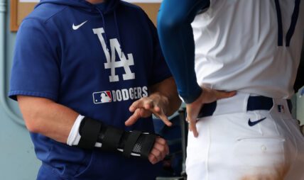 MLB: San Francisco Giants at Los Angeles Dodgers