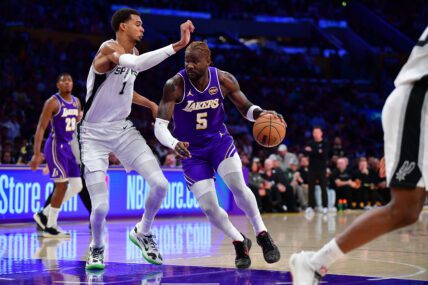 NBA: San Antonio Spurs at Los Angeles Lakers