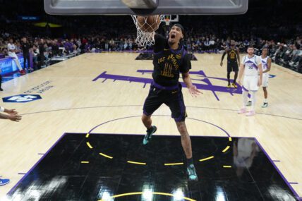 NBA: Utah Jazz at Los Angeles Lakers